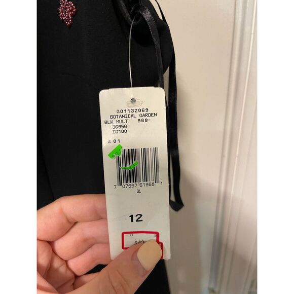 Vintage Evan Picone beaded dress NWT size 12 - Picture 4 of 5